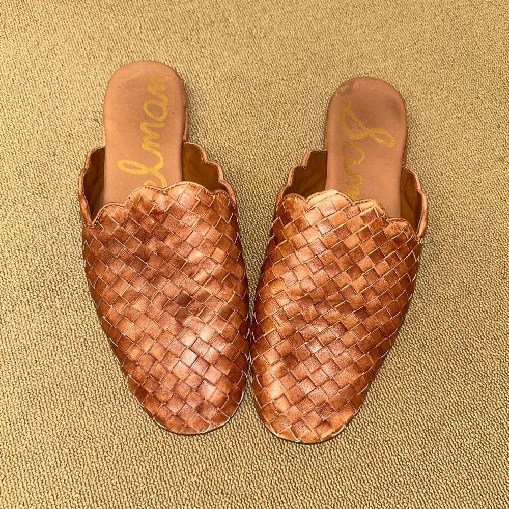 Sam Edelman woven slides